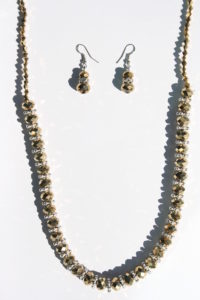 Crystal Beaded Necklace Set