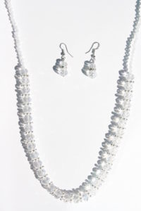 Crystal Beaded Necklace Set