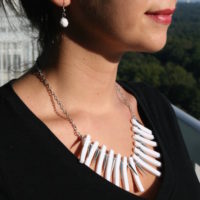 Spiked Necklace Set