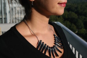 Spiked Necklace Set