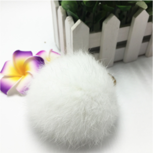 Fur Pom Pom Key Chain