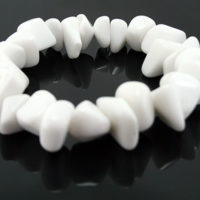 Semi Precious White Stone Bracelet