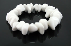 Semi Precious White Stone Bracelet