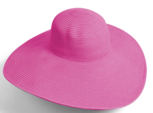 Straw Hat - Fuchsia