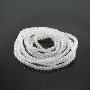 Crystal Elastic Necklace - Clear