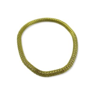 Italian Mesh Bracelet - Yellow Gold
